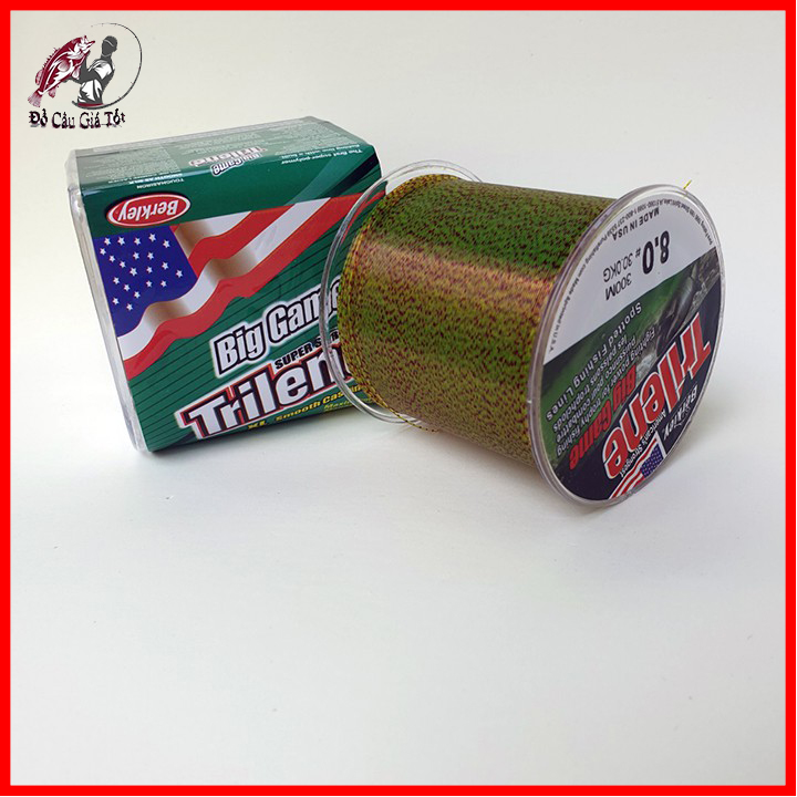 Cước câu cá trilene, cước 3D dùng làm thẻo câu đài tàng hình, dây câu cá, nhợ câu cá