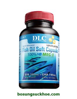 FEESHIP + VOUCHER 20K DẦU CÁ DLC NGUYÊN CHẤT 100%, OMEGA3 TINH KHIẾT, ĐẨY LÙI MỠ XẤU - BẢO VỆ TIM MẠCH