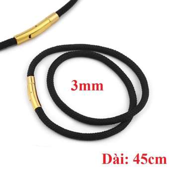 Dây chuyền nam nữ dù đen kiểu thái CHỐT VÀNG cá tính thời trang