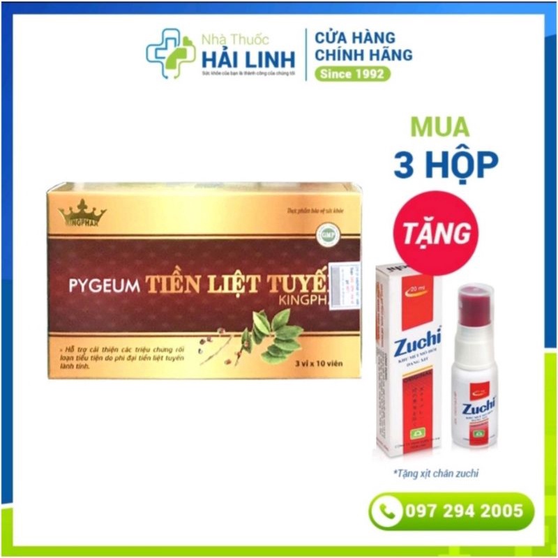 🔱 Tiền liệt tuyến Kingphar - Hỗ trợ giảm tăng sinh tuyến tiền liệt