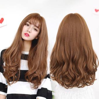 Tóc giả nữ ❤️ Tóc cả đầu xoăn 02