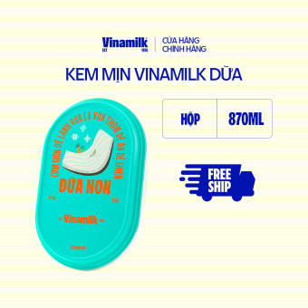 2 Hộp Kem Vinamilk Dừa Hộp 870ML