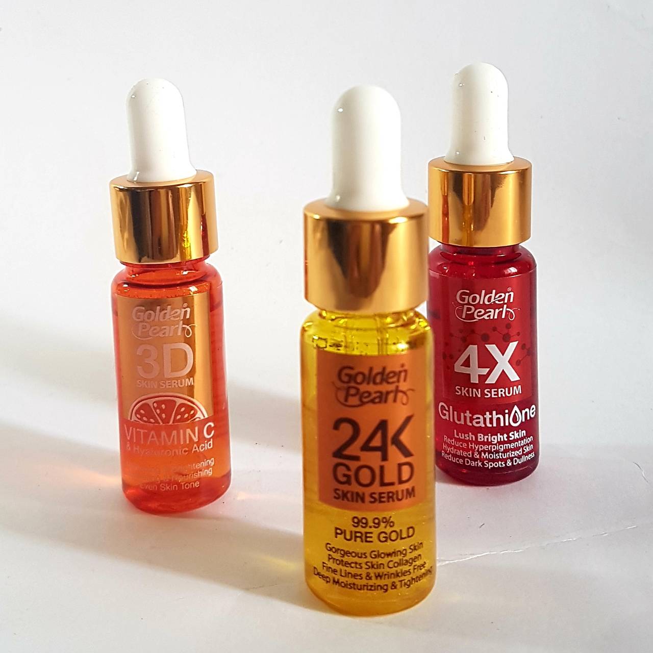 golden pearl glutathione serum Experience skin transformation with Golden Pearl Glutathione 4X Skin Serum!  With the brightening power of Glutathione, it fades hyperpigmentation and  gives a radiant complexion., #GoldenPearl main image 0