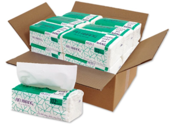 Combo 10 gói khăn giấy rút lau tay đa năng 2 lớp AN KHANG - 100% bột giấy nguyên sinh | AK20-2 | khăn giấy khô đa năng giá rẻ