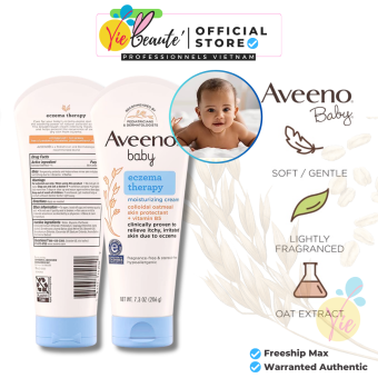 Kem dưỡng da chàm cho bé Aveeno Baby Eczema Therapy Moisturizing Cream 206g
