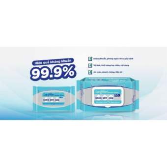 Khăn ướt cồn Let-green 50 miếng/ 1 bao