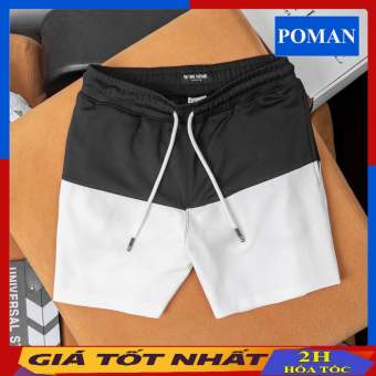 Quần Đùi Nam Chất Thun Cotton Nỉ Co Dãn Siêu Thoải Mái Mặc Ở Nhà, Chơi Thể Thao - POMAN