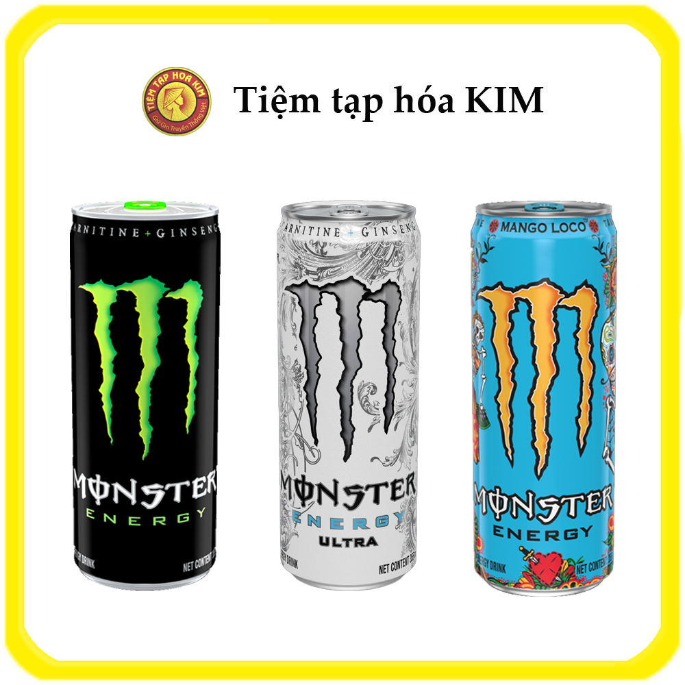 Nước Tăng Lực Monster Lon 355Ml