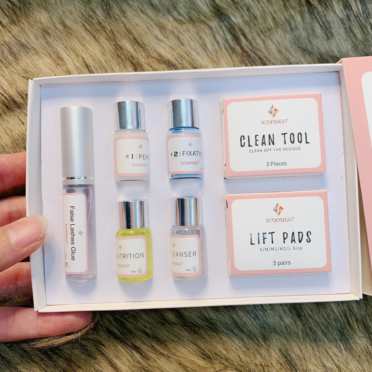 Sét uốn mi collagen 3d 6d, sét uốn mi hàn quốc lash lift - trùm nail mi