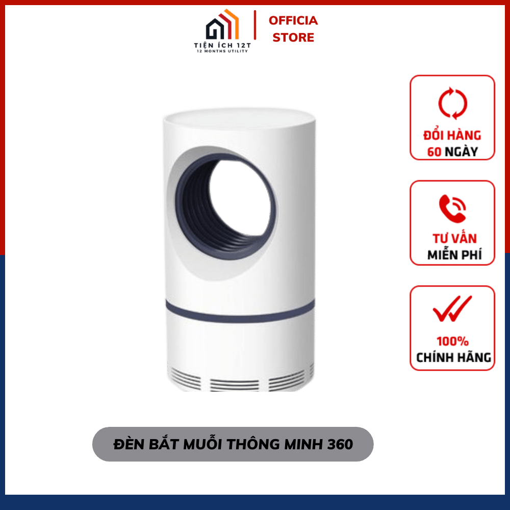 Đèn bắt muỗi Thông Minh , Đèn bắt muỗi hình trụ cổng Usb - Máy bắt muỗi thông minh diệt côn trùng hiệu quả