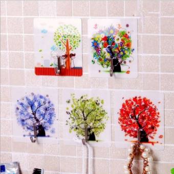 Móc Treo Dính Tường Họa Tiết 3D (Hình Ngẫu Nhiên)