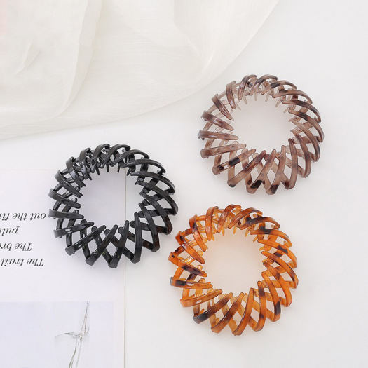 Kẹp búi tóc tròn tiện dụng cho nữ, Chụp búi tóc co giãn thông minh, Kẹp tóc,Lưới búi tóc(KCT03)Gia dụng Huy Tuấn Hà Nội