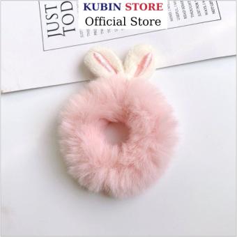 SS-93 Nơ Cột Tóc Cao Su Hình Tai Thỏ, Dây Buộc Tóc Cute Nhiều Màu Sắc