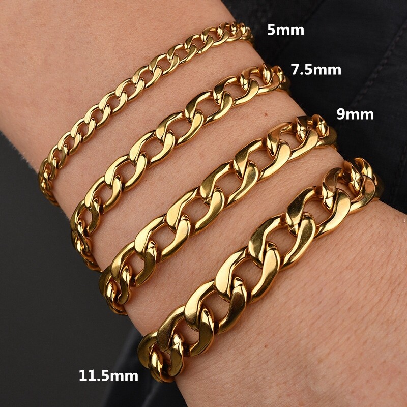 Gold filled mens on sale bracelet