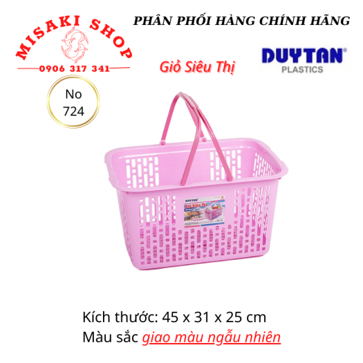 Combo 05 Giỏ Siêu Thị DT724 Duy Tân | MISAKISHOP