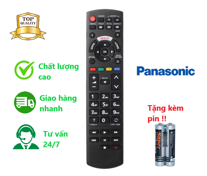 ( Hàng chính hãng ) Điều khiển tivi Panasonic , Remote tivi Panasonic dùng cho mọi đời tivi panasonic