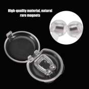 Silicone Magnetic Anti Snoring Nose Clip with Case