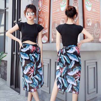 Đồ bơi nữ bikini 3 mảnh  áo tắm nữ sinh áo tắm ba mảnh xẻ sâu gợi cảm size lớn nhỏ tươi ngực áo tắm bikini  Hàng Quảng châu - Trung Quốc QC001