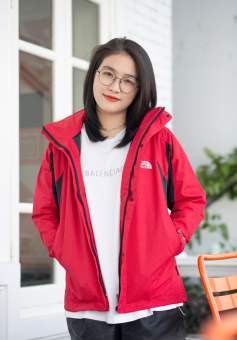Áo Gió 2 Lớp Vải Dù Chất Đẹp, Đi Phượt,Du Lịch Màu Đỏ Mẫu Mới