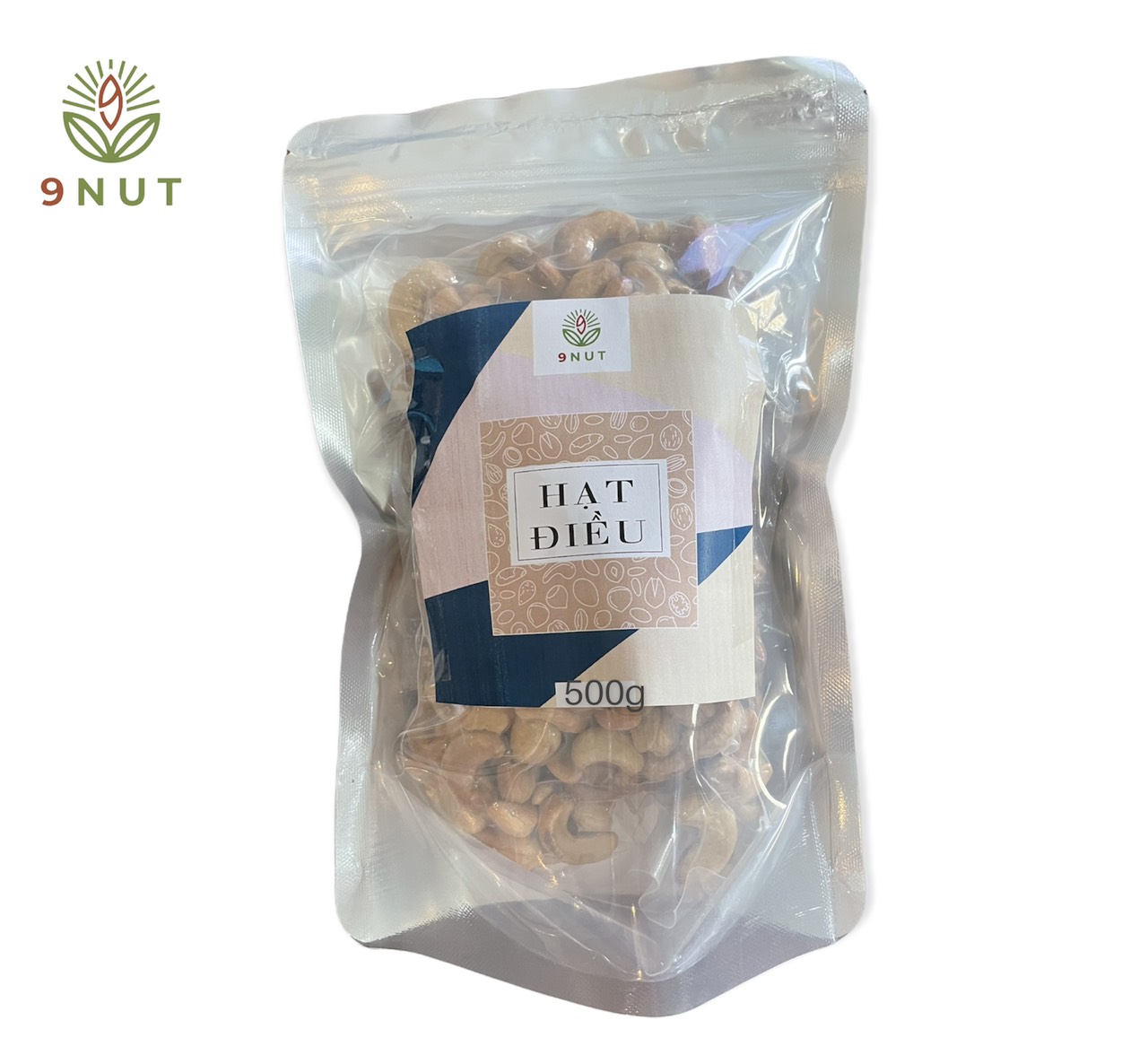 Hạt điều rang mộc nguyên hạt - điều bình phước loại 1 - 200g/500g