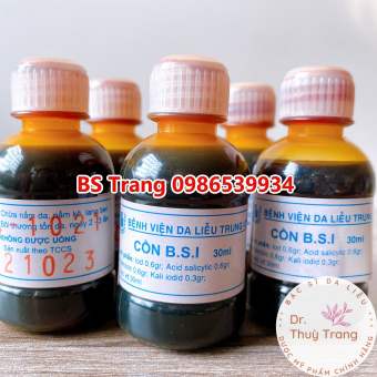 Cồn bôi ngoài da B.S.I viện Da liễu Trung ương - 30ml