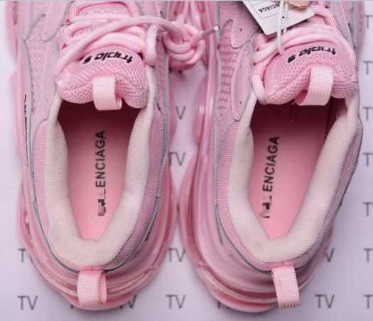 Giày Thể Thao Nam Nữ Sneaker Balen Đế Khí Hồng Phấn