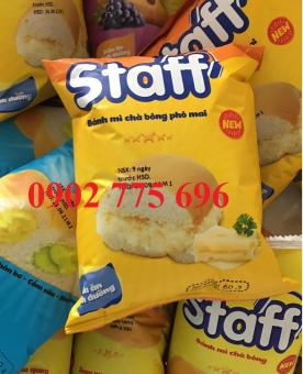 bánh mì tươi chà bông phô mai Staff