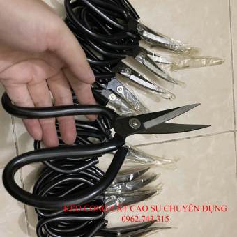 Kéo mỏ cong, cắt đế giày dép loại đặc biệt