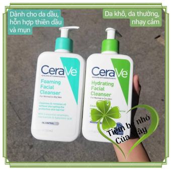 Sữa Rửa Mặt Cerave Foaming Facial Cleanser [ Bản Pháp ]473Ml