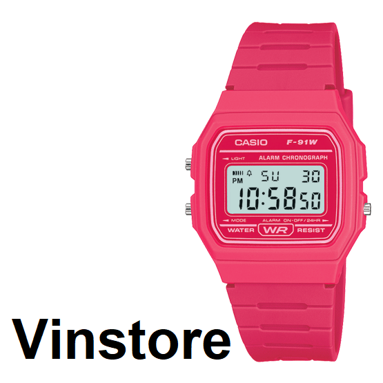 Casio hot sale f91w colors