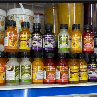 Sinh tố trái cây La Fresh chai 100ml đủ vị