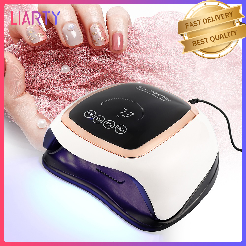 Gambar LIARTY UV Nail Dryer LEDs 168W Nail Art Fast Drying Hybrid Varnish Manicure Machine