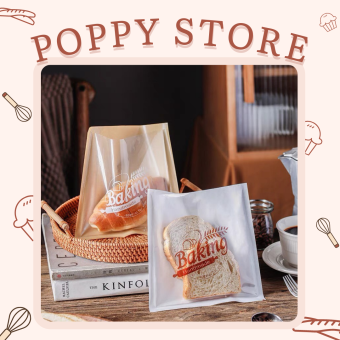TÚI ĐỰNG BÁNH MÌ - BÁNH CROISSANT - BÁNH QUY - BÁNH WAFFLE - POPPY STORE