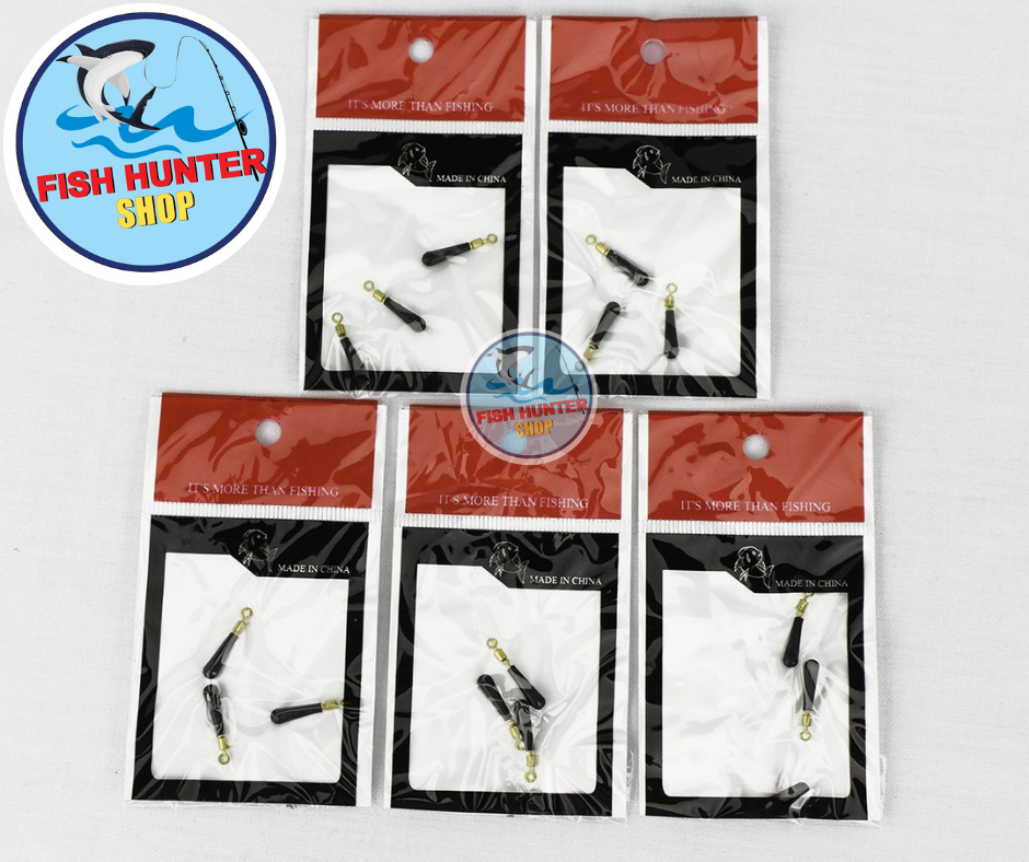 Combo 5 bịch Chân cắm phao kim size M/ Ghim phao kim đầu kim loại câu cá