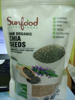 Hạt Chia trắng Mỹ 454g