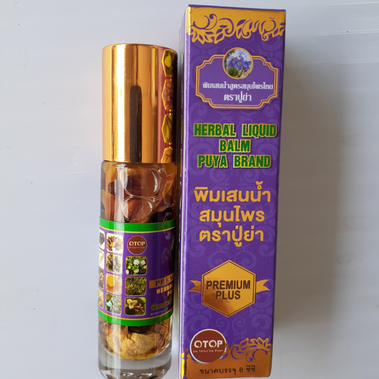 Dầu lăn Otop 19 loại thảo dược Thái Lan