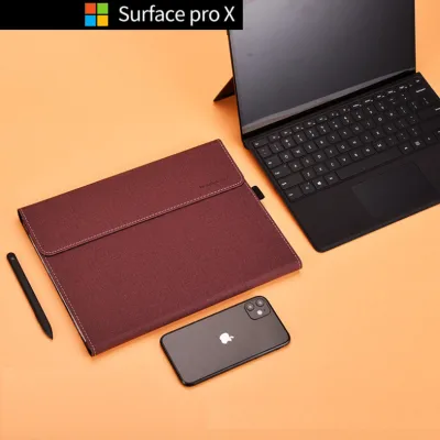 Search lukaihotspot Surface Pro x Cover - Leather Stand Cover Case For Surface Pro x 13 inch (1)