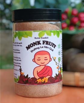 Đường La Hán Quả Zankii Monk Fruit Đường Ăn Kiêng cho người Tiểu đường, Healthy, EatClean, Keto, Das/Diet Hũ 350g