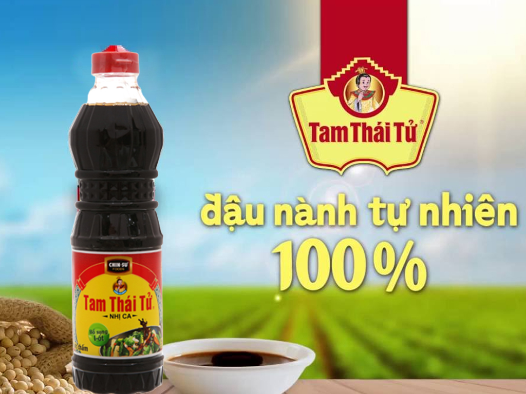 Nước tương tam thái tử nhị ca - chinsu chai 500ml