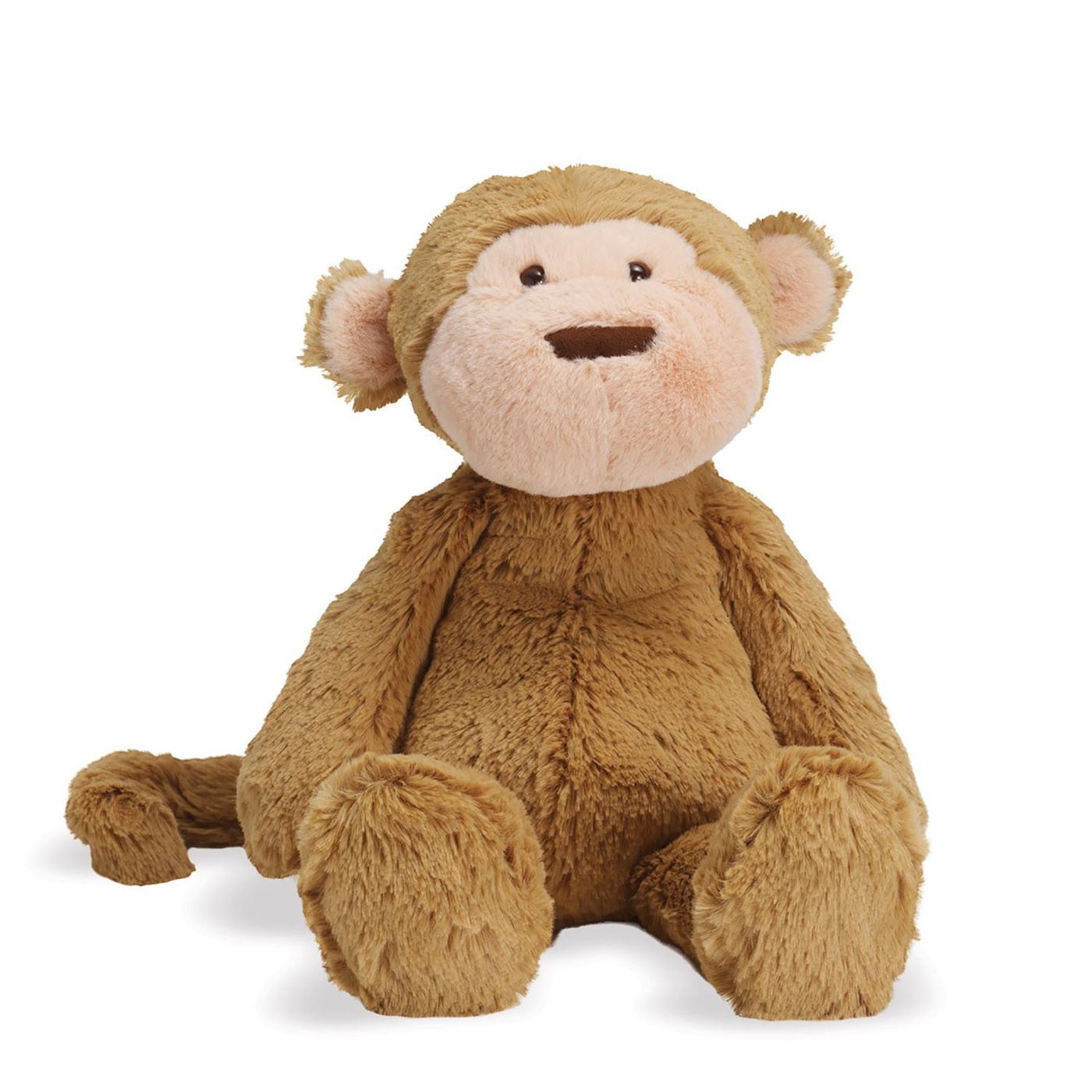 small soft toy monkey