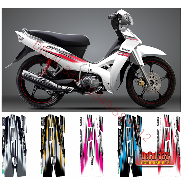 Tem rời sirius 110cc 50cc mẫu zin 2018 - nhiều lựa chọn màu 892542