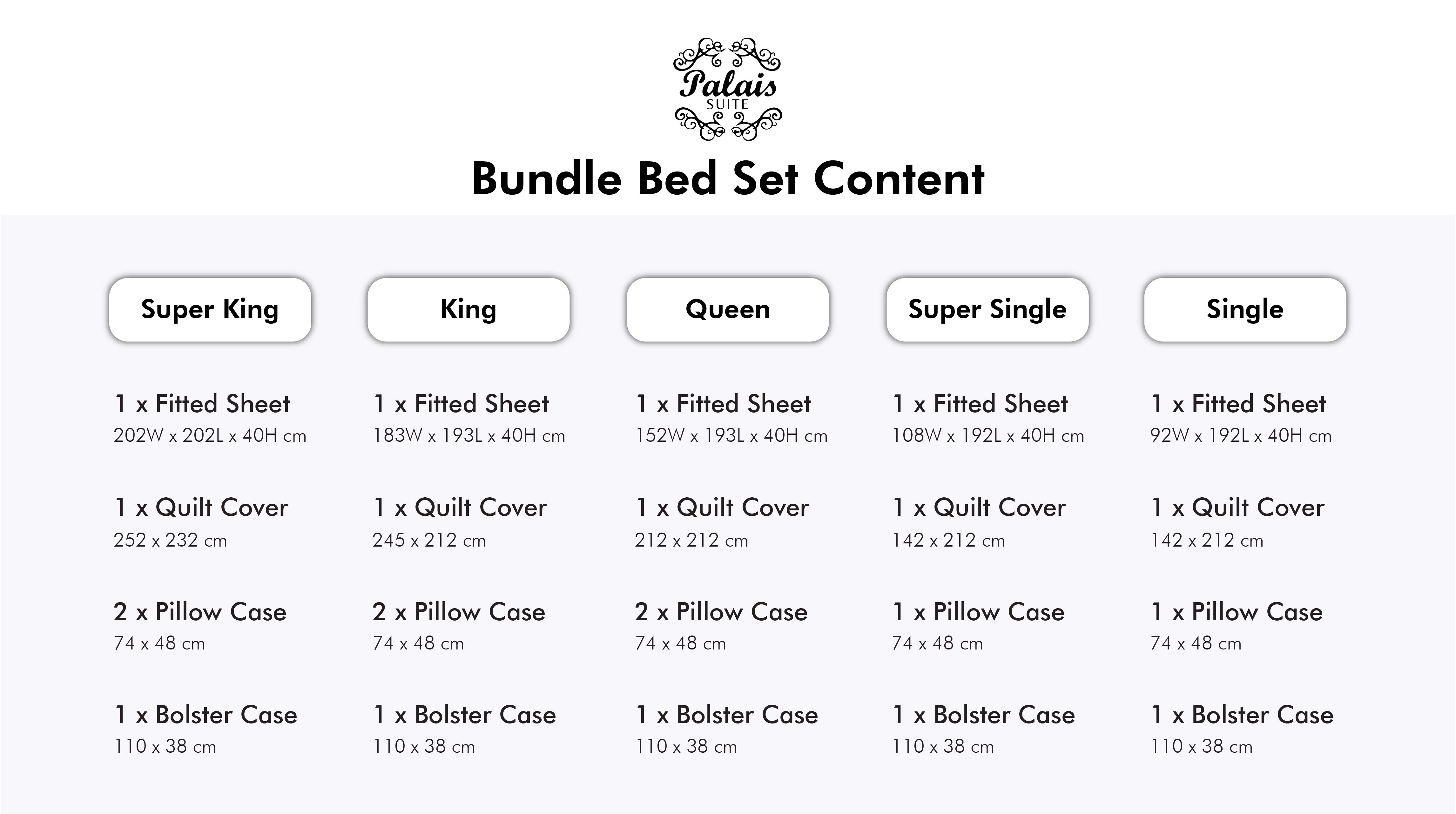 ชุดเตียง Palais Suite TENCEL™ LF Monsoon Grey Bundle (มาพร้อมปลอกหมอน)