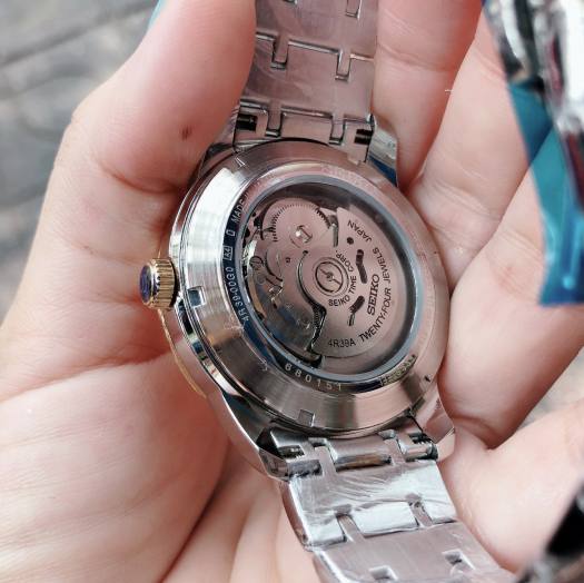 Đồng hồ Seiko Nam automatic lộ máy