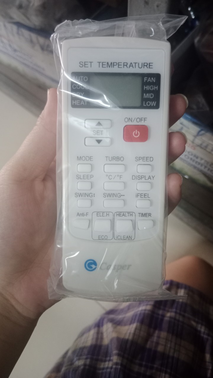 Điều khiển điều hòa casper.