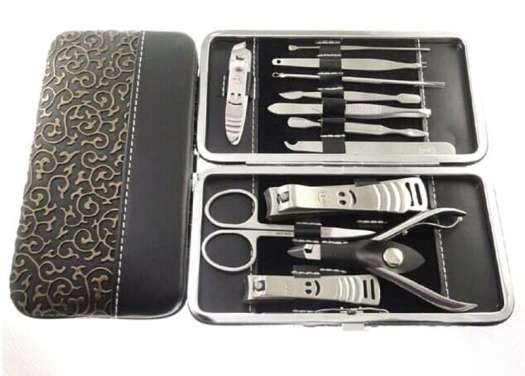 Bộ Dụng Cụ Làm Móng 12 Món -  Bộ Kềm Cắt Móng 12 Món Hàng Cao Cấp Tiện Dụng
