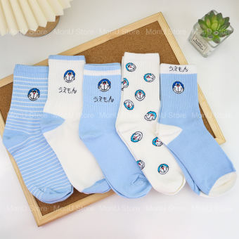 Tất vớ bắp chân hình DORAEMON DOREMON dễ thương cute MON0253