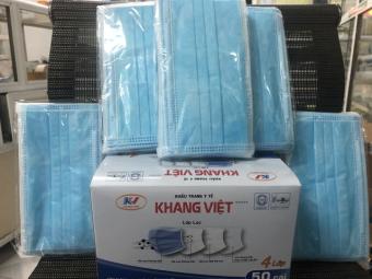 Hộp 50 Khẩu Trang Y Tế Khang Việt, Khẩu Trang Y Tế