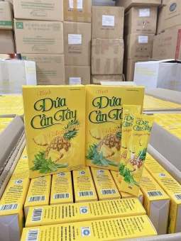 Thạch dứa cần tây hộp 10 gói