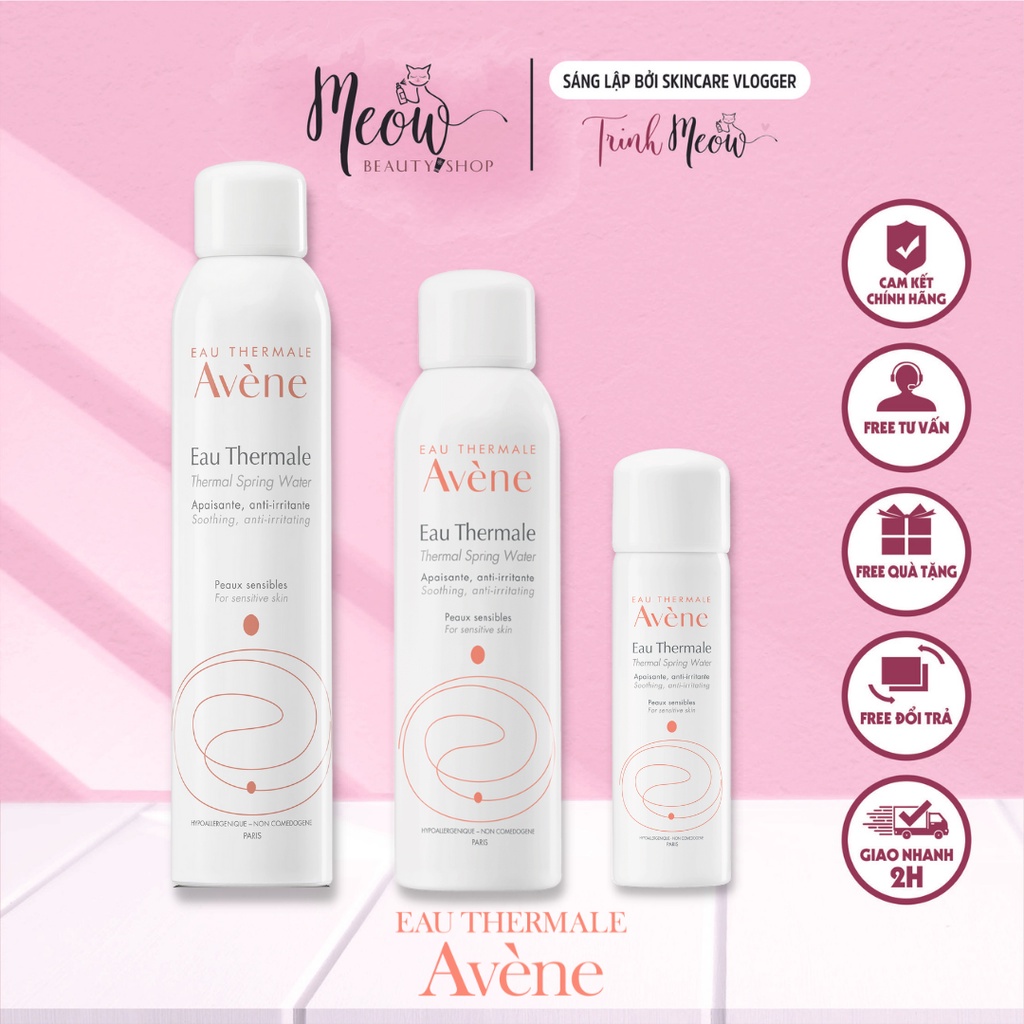 Xịt khoáng avene làm dịu da 50ml-150ml-300ml