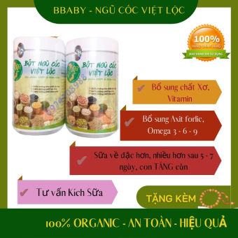500gr Ngũ cốc lợi sữa Việt Lộc - sữa về nhiều và đặc sau 1 - 2 liệu trình